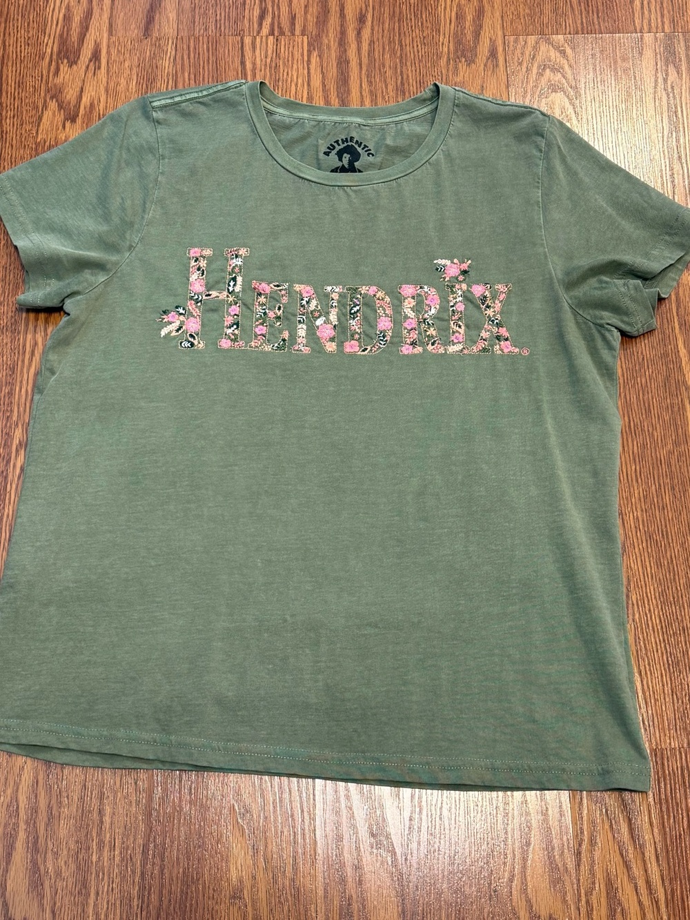 Lucky Brand Embroidered Jimi Hendrix women’s fit tee